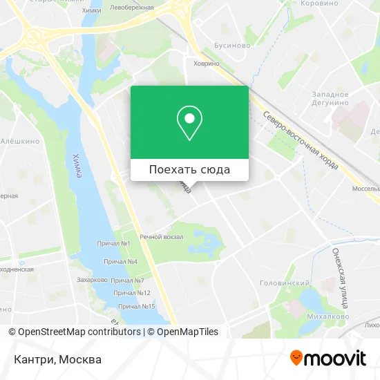 Карта Кантри