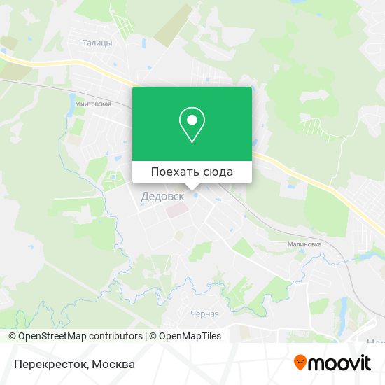 Карта Перекресток
