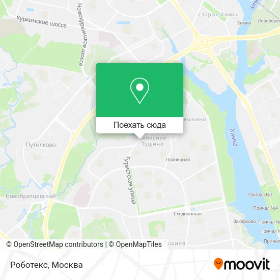 Карта Роботекс