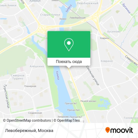 Карта Левобережный