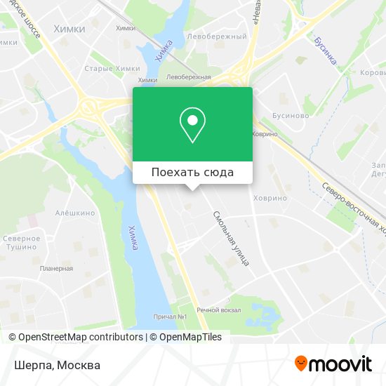 Карта Шерпа