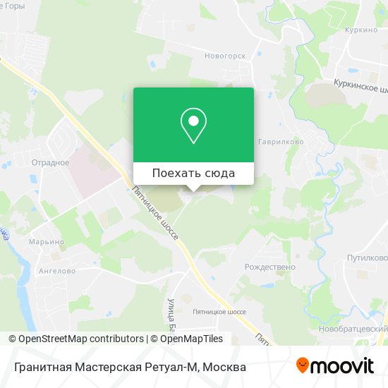 Карта Гранитная Мастерская Ретуал-М