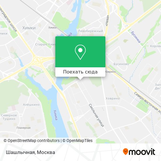 Карта Шашлычная
