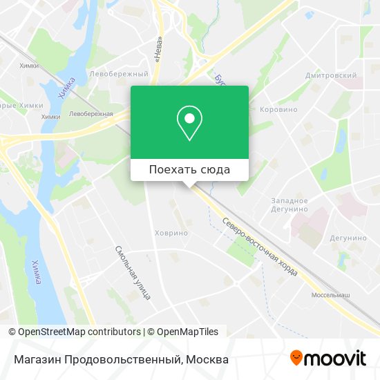 Карта Магазин Продовольственный
