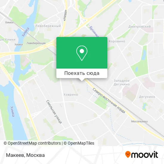 Карта Макеев