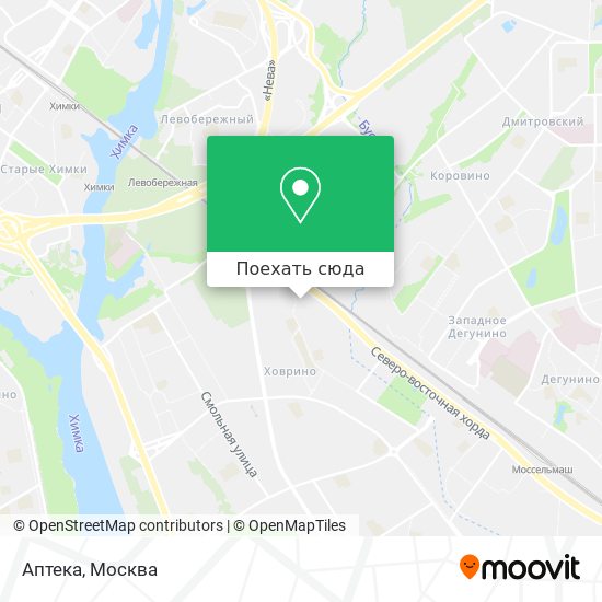Карта Аптека