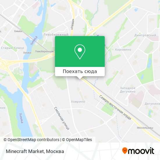 Карта Minecraft Market
