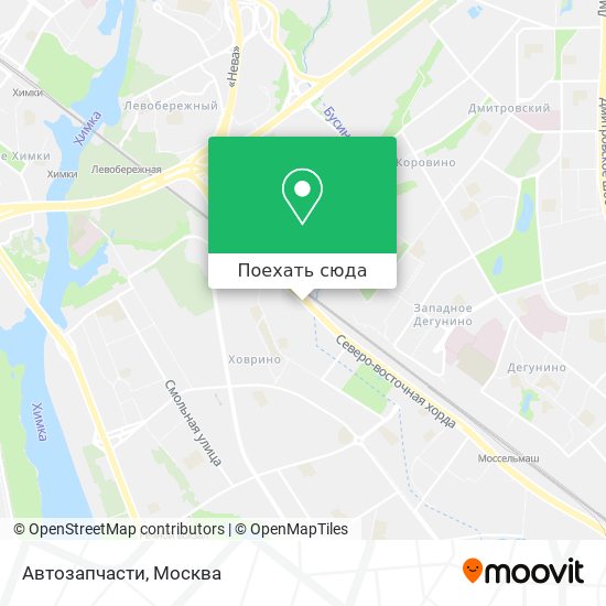 Карта Автозапчасти