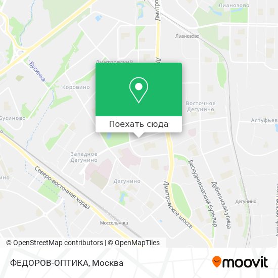 Карта ФЕДОРОВ-ОПТИКА