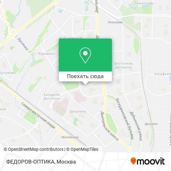 Карта ФЕДОРОВ-ОПТИКА