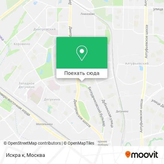 Карта Искра к