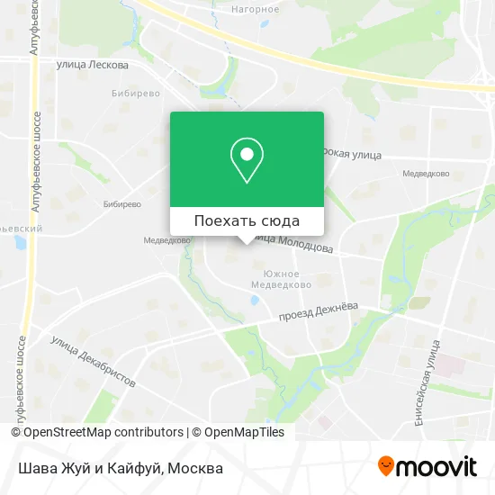 Карта Шава Жуй и Кайфуй