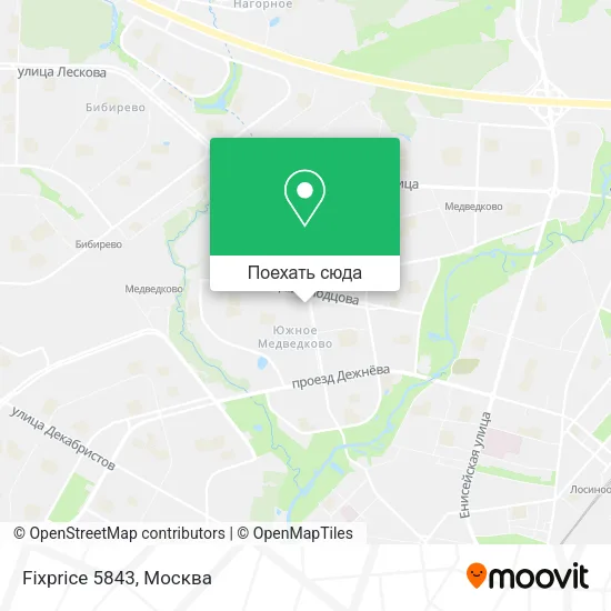 Карта Fixprice 5843