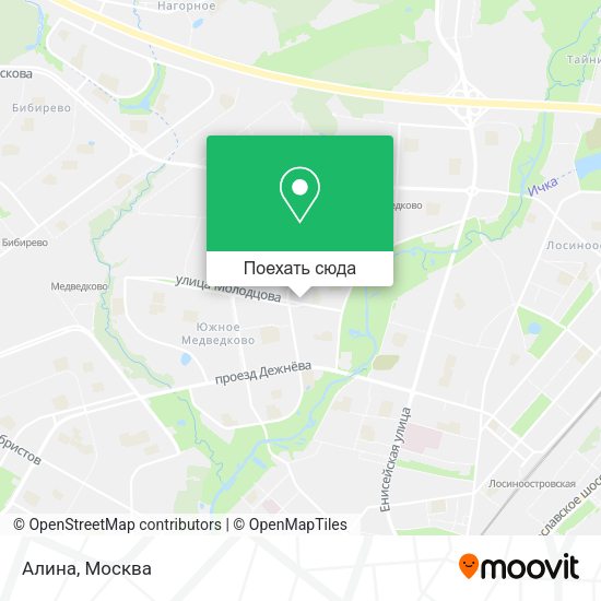 Карта Алина