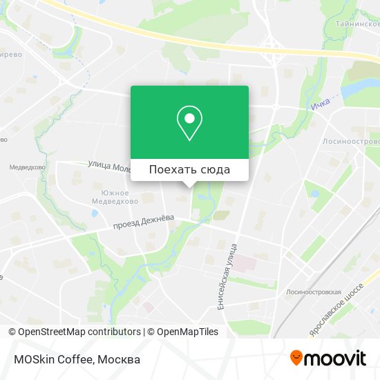 Карта MOSkin Coffee