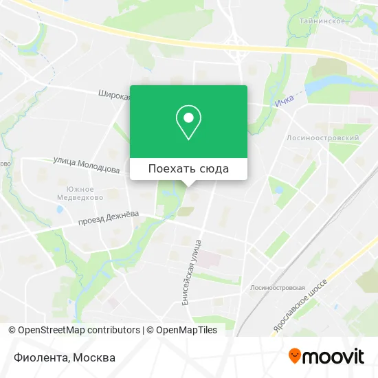 Карта Фиолента