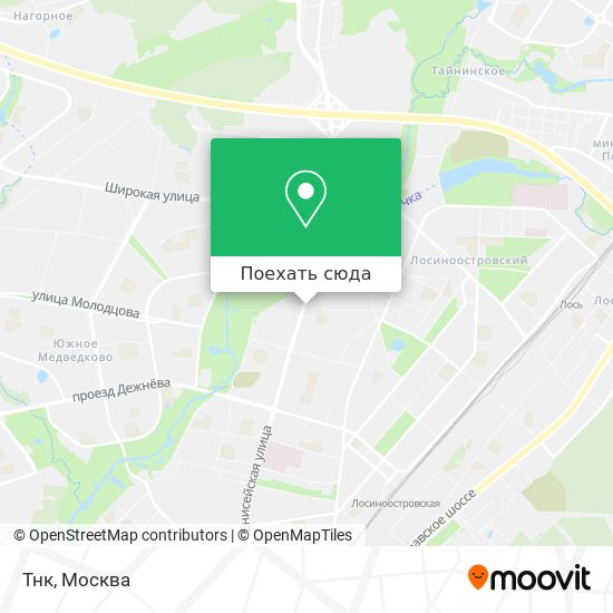 Карта Тнк