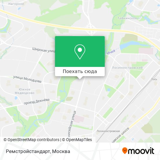 Карта Ремстройстандарт