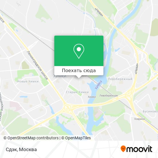 Карта Сдэк