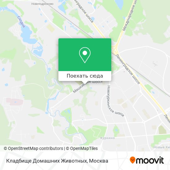 Карта Кладбище Домашних Животных