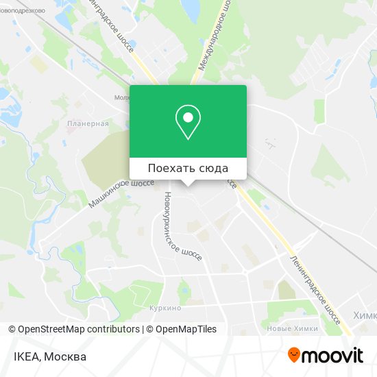 Карта IKEA