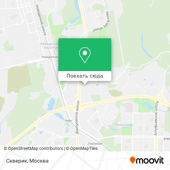 Карта Скверик