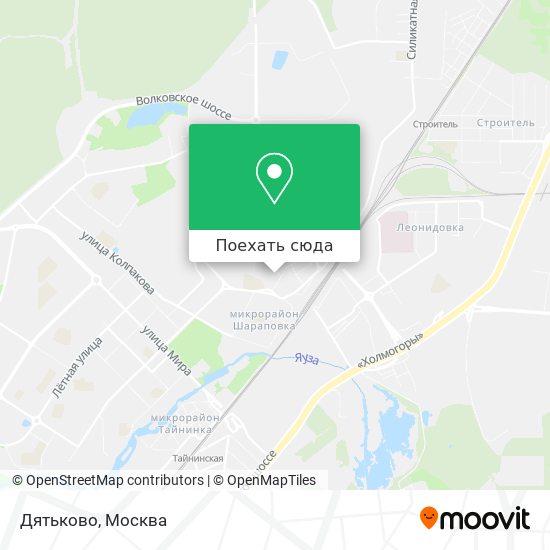 Карта Дятьково