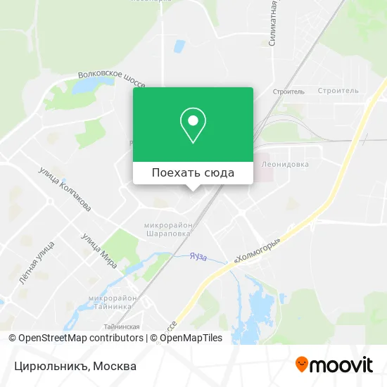 Карта Цирюльникъ