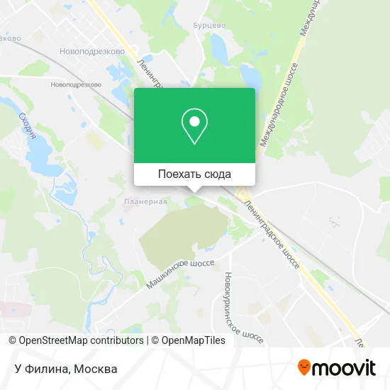 Карта У Филина