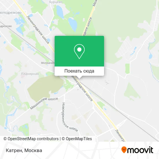 Карта Катрен