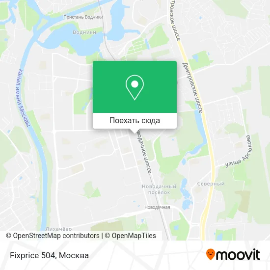Карта Fixprice 504