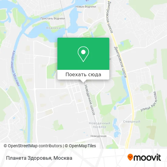 Карта Планета Здоровья