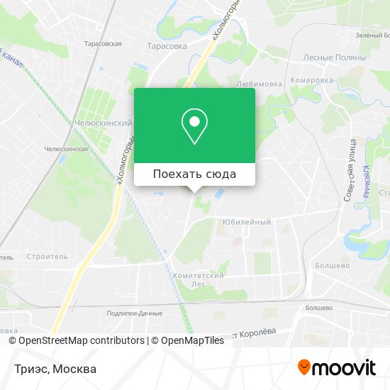 Карта Триэс