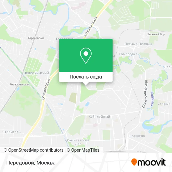 Карта Передовой