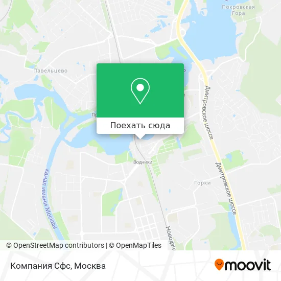 Карта Компания Сфс