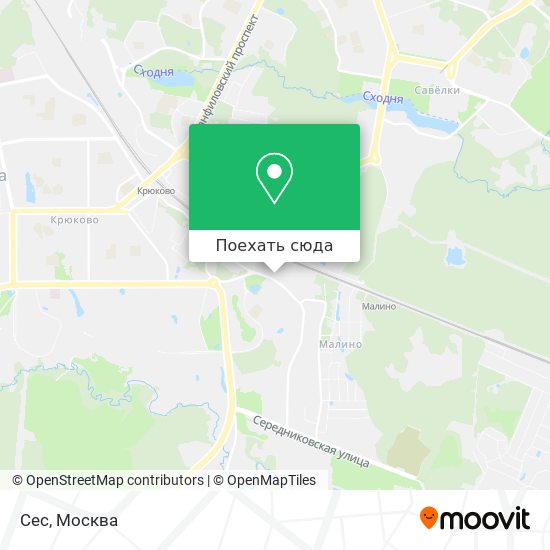 Карта Сес