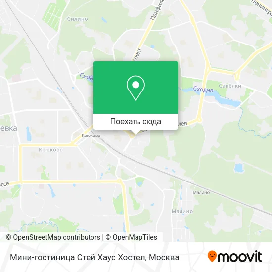 Карта Мини-гостиница Стей Хаус Хостел