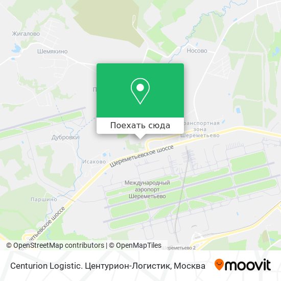 Карта Centurion Logistic. Центурион-Логистик