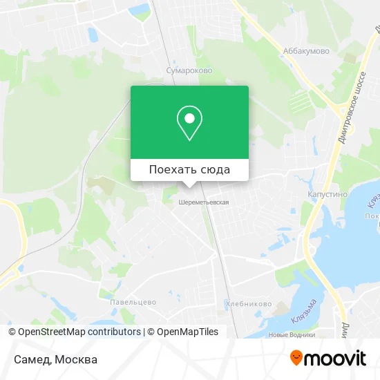 Карта Самед