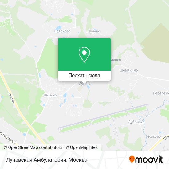 Карта Луневская Амбулатория