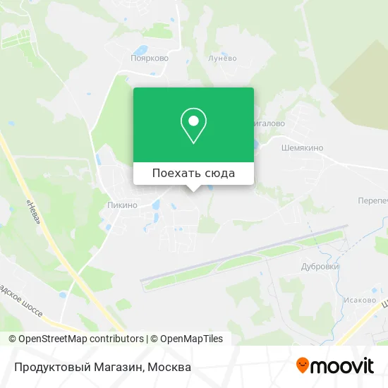 Карта Продуктовый Магазин