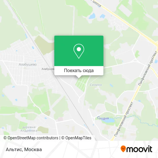 Карта Альтис