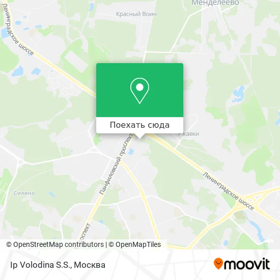 Карта Ip Volodina S.S.