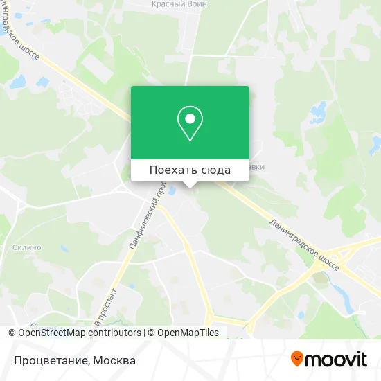 Карта Процветание