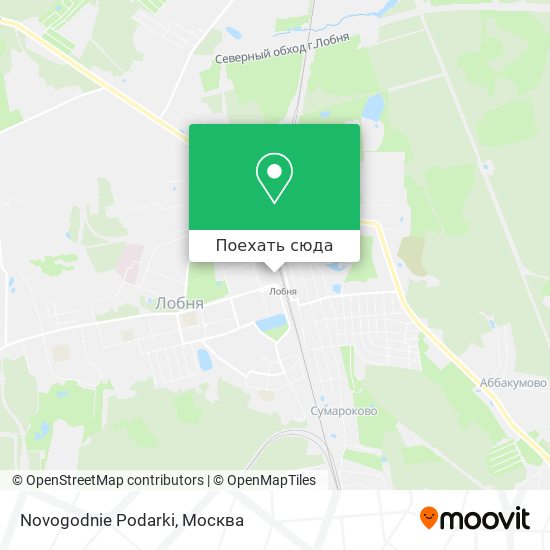 Карта Novogodnie Podarki