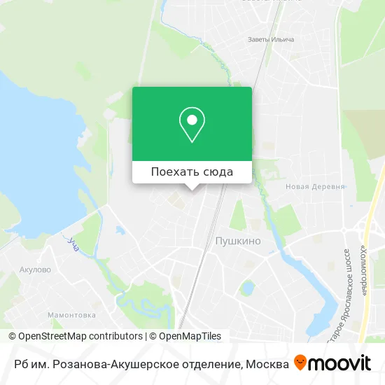 Карта Рб им. Розанова-Акушерское отделение
