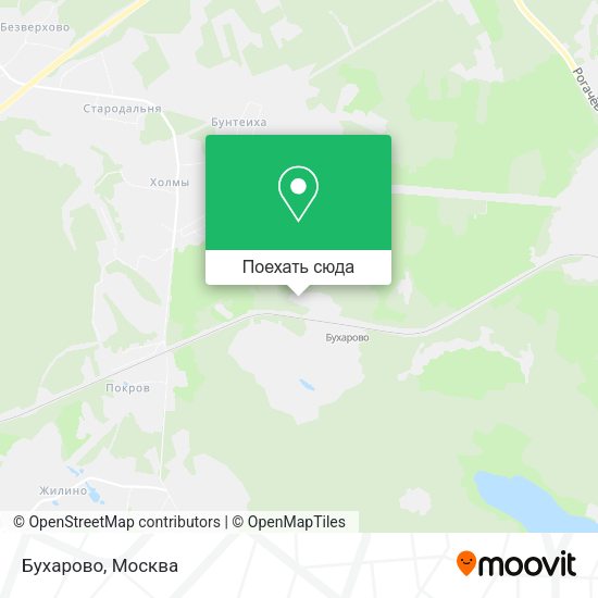 Карта Бухарово