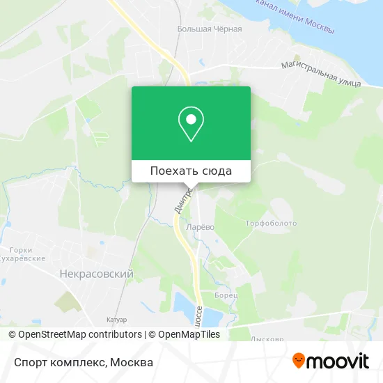 Карта Спорт комплекс