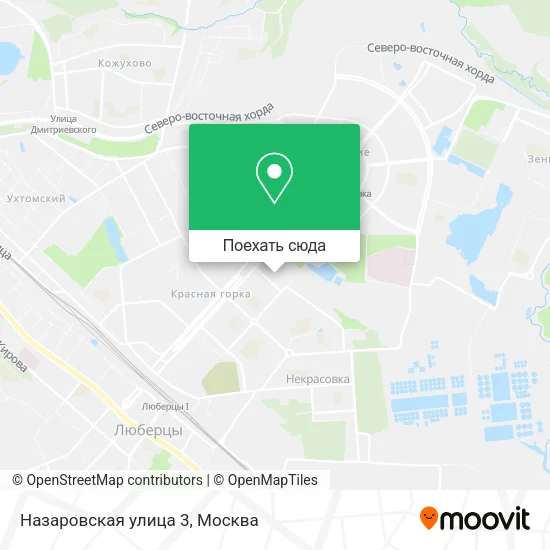 Карта Назаровская улица 3