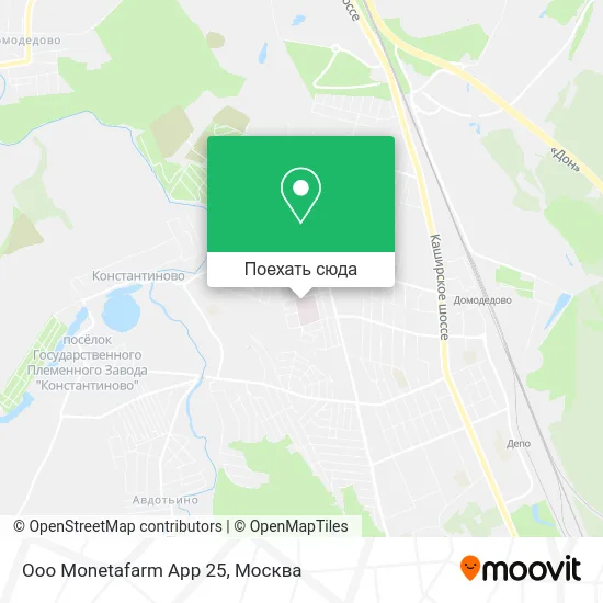 Карта Ooo Monetafarm App 25